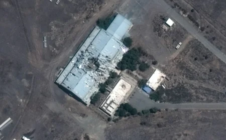 Uydu görüntüleriyle İran'da son durum: Nükleer tesisler ateş altında