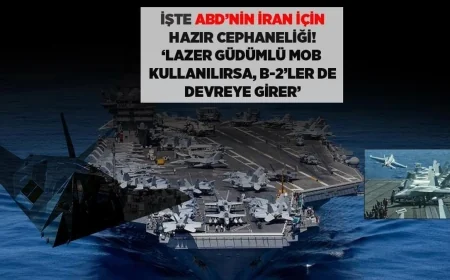SON DAKİKA HABERLERİ: İŞTE ABD'NİN İRAN'I VURABİLECEĞİ CEPHANELİK