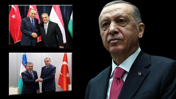 Erdoğan'dan Macaristan'da diplomasi trafiği! Peş peşe önemli görüşmeler