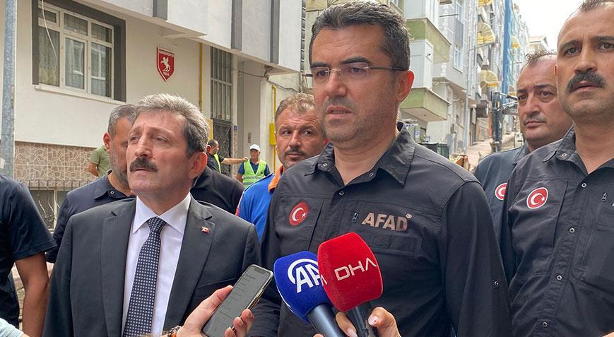 AFAD Başkanı Memiş, Samsun'daki sel felaketine ilişkin açıklama yaptı