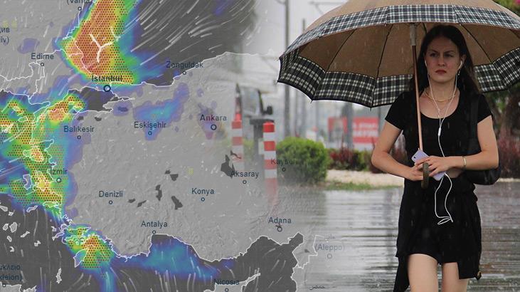 Son dakika... İstanbul dahil 10 il için uyarı! Kuvvetli yağış bekleniyor